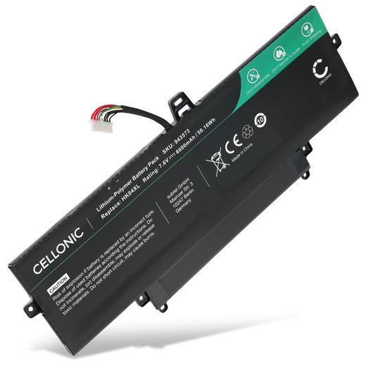 Batteri till HP EliteBook x360 1040 G8, x360 1040 G7, x360 1030 G7 HP HK04XL, HK04054XL-PL, HK04078XL-PL HK04XL (6600mAh, 7.6V) från CELLONIC