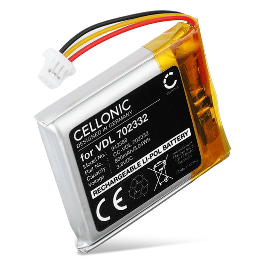 Akku für JBL Tune 720BT, 760BT VDL 702332 (800mAh, 3.8V) von CELLONIC