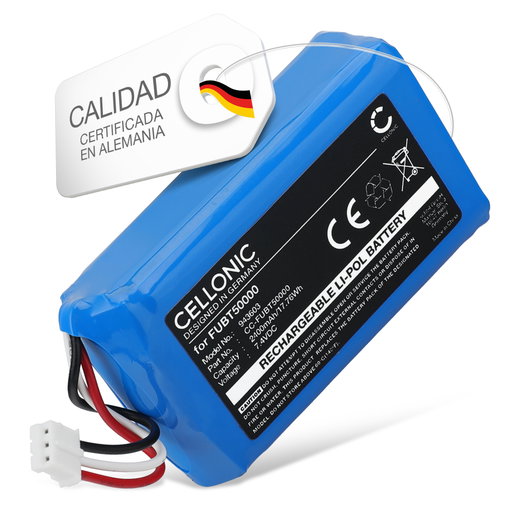 Batería para Abus FUAA50000, FUAA50010, FUAA50100 FUAA50000, FUAA50010 (2400mAh, 3.0V) de CELLONIC
