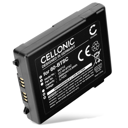 Batteria 60-BTSC per lettore di codici a barra Point Mobile PM60 3500mAh 3.7V marca CELLONIC