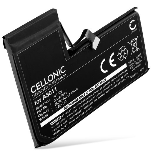 Akku für Apple iPhone 15 Pro, A3102, A3101, A2848, A3104 A3011 (3500mAh, 3.85V) von CELLONIC