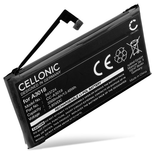 Batteria A3018 compatibile con Apple iPhone 15 3500mAh Ricambi CELLONIC per telefoni cellucari, smartphone