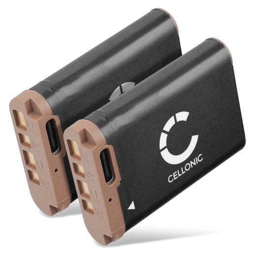 2x Akku für Sony Cyber-shot DSC-RX100, DSC-RX100M3 (RX100 III), NP-BX1 (1120mAh, 3.6V) von CELLONIC