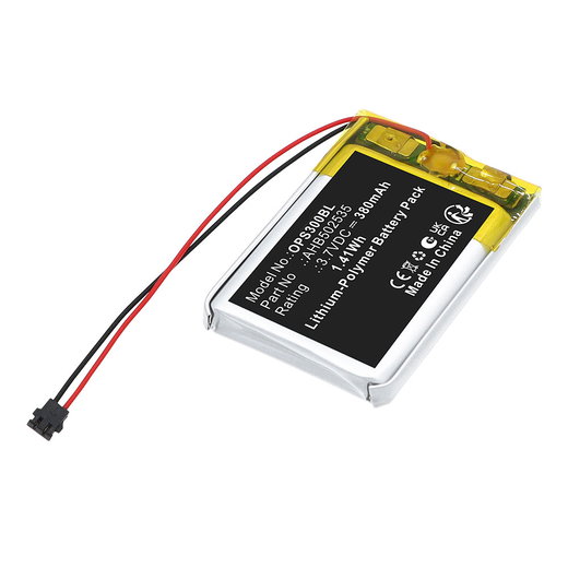 Batteria AHB502535 per lettore di codici a barra Opticon RS-3000 380mAh 3.7V marca CELLONIC