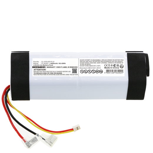 Akku imuriin Tineco iFloor 3, 3 Breeze, VWV8, CL1819 - 4000mAh vaihtoakku tuotemerkiltä CELLONIC