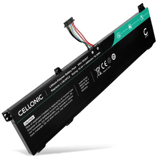 Batteria per portatile Lenovo Legion 7 15IMH05, 7, 5 17IMH05H, 5 17ARH05H, 7 15IMHg05, R7000P, R7000 2020 ricambio per laptop 4960mAh 15.4V 