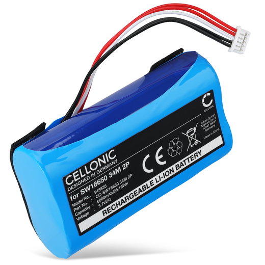 Batteria per Eufy S220, Video doorbell 2k, Security S220 SoloCam, T3814 (6800mAh, 3.7V) di CELLONIC