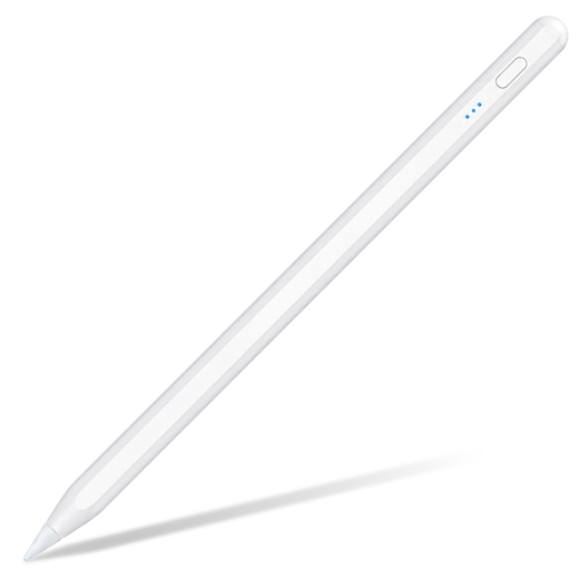 CELLONIC USB-C-penna för iPad - Vinkel- och tryckkänslighet, handavvisning över hela skärmen, snabbladdning, magnetisk fästanordning