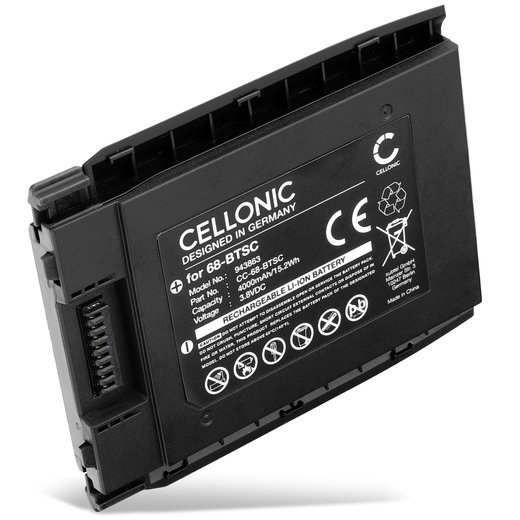 Batería para lector de códigos de barras Point Mobile PM86 68-BTSC (4000mAh, 3.8V) de CELLONIC