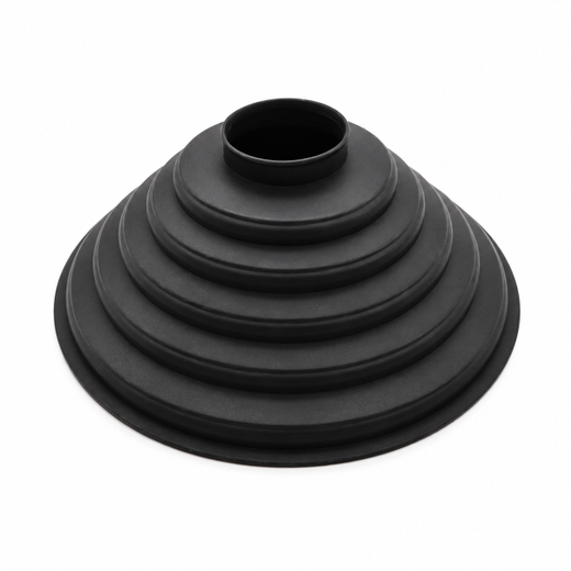 Zonnekap Universal 50-70mm – Snap-On: Buitengreep / Middenknijp, Inklapbaar / Opvouwbaar