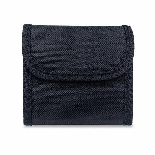 1x Camera Lens Filter Bag for - Nylon, Black Orange Case