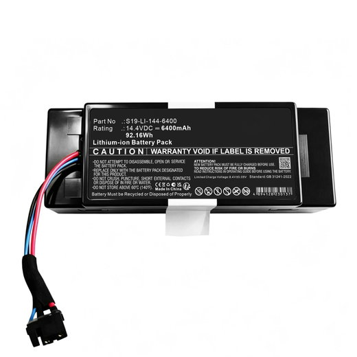 Akku imuriin ECOVACS X11 OMNI CYCLONE, PRO OMNI, T50 MAX PRO OMNI - 6400mAh vaihtoakku tuotemerkiltä CELLONIC