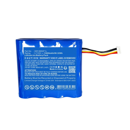 Battery for Eufy SoloCam S40, S40 Solar, T81241W1 SoloCam S40, SoloCam S40 Solar (13600mAh, 3.7V) from CELLONIC